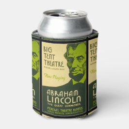 Porta-lata Abraham Lincoln O Grande Homem Comum