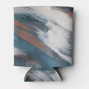 Porta-lata Abstrato Art: Traços Versáteis De Pincel.