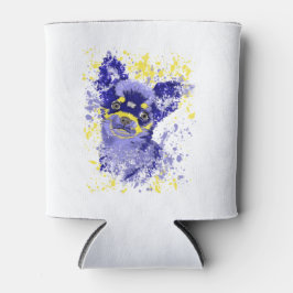 Porta-lata Abstrato Cute Chihuahua Cooler