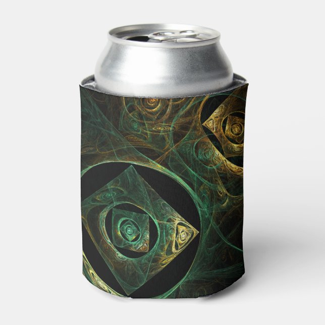 Porta-lata Abstrato de arte de vibrações mágicas (Can Front)