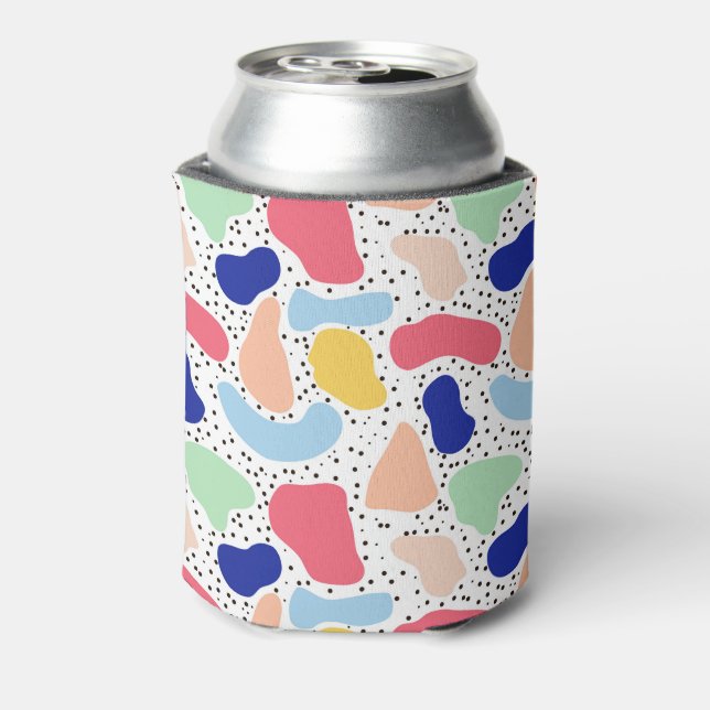 Porta-lata Abstrato divertido, crianças modernas bonitas, fig (Can Back)