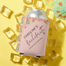 Abstrato Floral cor-de-rosa-pêssego