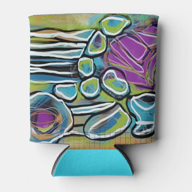 Porta-lata Abstrato Golf Pensado Que Pode Arrefecer (Frente)