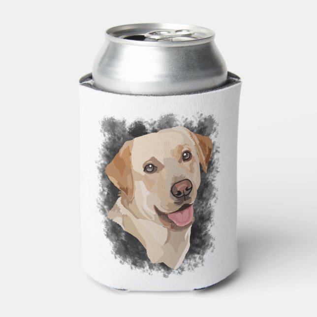 Porta-lata Abstrato Labrador Art (Can Front)