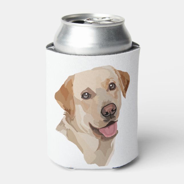 Porta-lata Abstrato Labrador Art (Can Front)