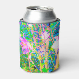 Porta-lata Abstrato Oriental Lily no Meu Jardim Rubio