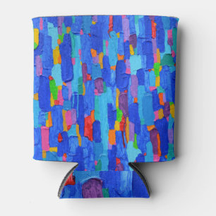 Porta-lata Abstrato pintura na Canvas