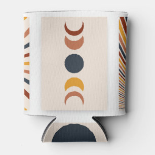 Porta-lata Abstrato Sun Moon Boho Posters