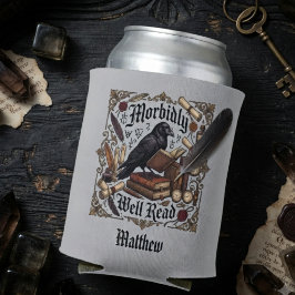 Porta-lata Academia Sombria Barroco Sépia Corvo