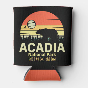Porta-lata Acadia National Park Maine Vintage Retro Souvenirs