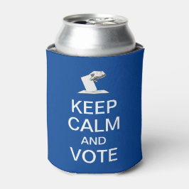 Porta-lata Acalme-se e vote 2026