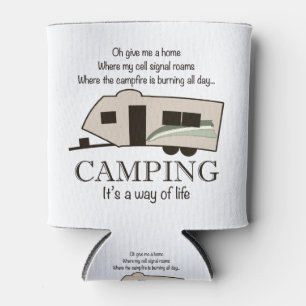 Porta-lata Acampamento: É um modo de vida