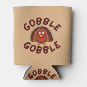 Porta-lata Ação de Graças Gobble Gobble