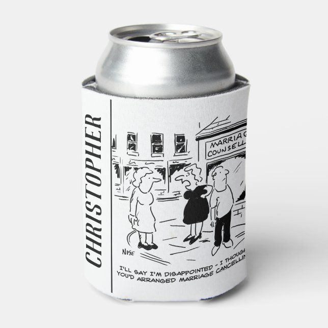 Porta-lata Aconselhamento de casamentos, não Cancelando (Can Front)