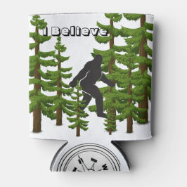 Porta-lata Acredito em Bigfoot Can Cooler