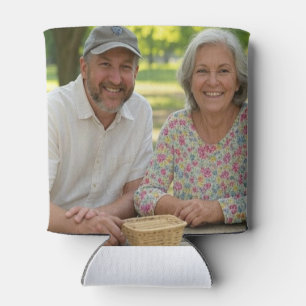 Porta-lata Adicionar Personalização de Foto Aposentada