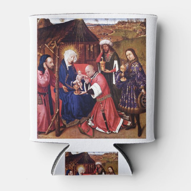 Porta-lata Adoração do Magi - Jacques Daret - c1435 (Frente)