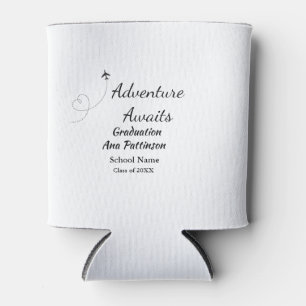 Porta-lata Adventure aguarda a graduação acrescentar nome ano
