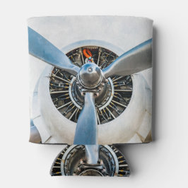 Porta-lata Aeronave Douglas DC-3. Hélice