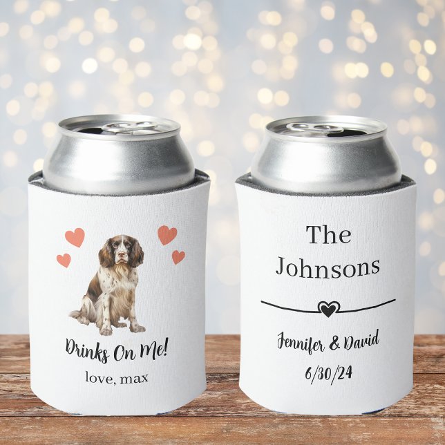 Porta-lata Afrigel Caneca de Casamento de Spaniel Inglês Pers (Criador carregado)