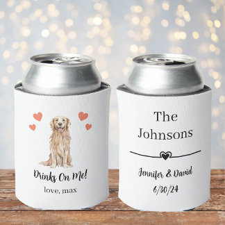 Porta-lata Afrigel Casamento Personalizado para Animais de Es