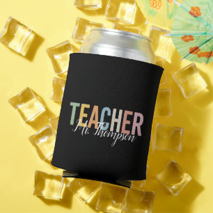 Porta-lata Agradecimento Personalizado ao Professor Volta às