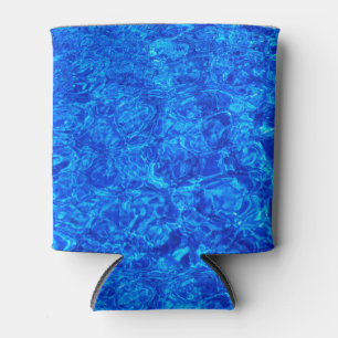 Porta-lata Água azul legal em uma lata coozy