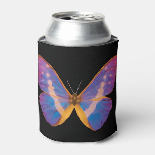 Porta-lata Aguarela da borboleta de Excotic