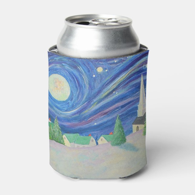 Porta-lata Aldeia de Neve Mais Fria (Can Front)