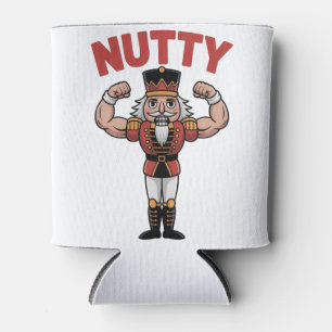 Porta-lata Alegre Quebra-Nozes de Natal Fitness Natural Nuty