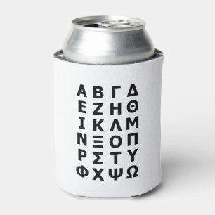 Porta-lata Alfabeto Grego