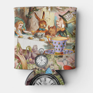 Porta-lata Alice Aventuras no Chá da Partida da Arte do País 
