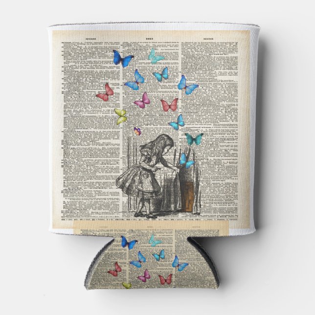 Porta-lata Alice In Wonderland - Que A Aventura Comece (Frente)