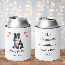 Porta-lata Alicerce de Lata de Casamento de Pet Personalizado