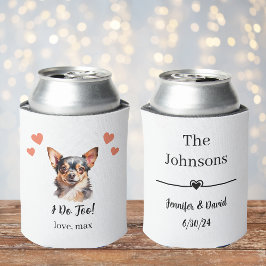 Porta-lata Alicerce de Lata de Casamento de Pet Personalizado