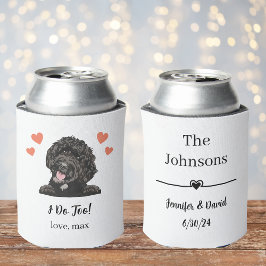 Porta-lata Alicerce de Lata de Casamento de Pet Personalizado