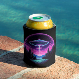 Porta-lata Alienígena Espacial Retrofuturista