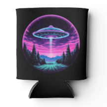 Alienígena Espacial Retrofuturista