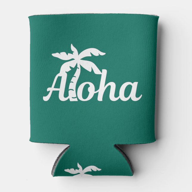 Porta-lata Aloha Hawaii (Frente)