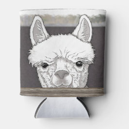 Porta-lata Alpaca Portrait