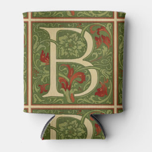 Porta-lata Alphabet Art Nouveau - Médio B