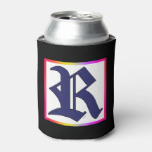 ALPHABET INICIAL R MONOGRAMA