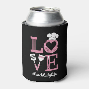 Porta-lata Ama a Vida de Senhora do Almoço Presentes Divertid