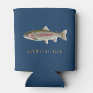 Porta-lata Amante de Pesca Personalizado – Design de Pesca de