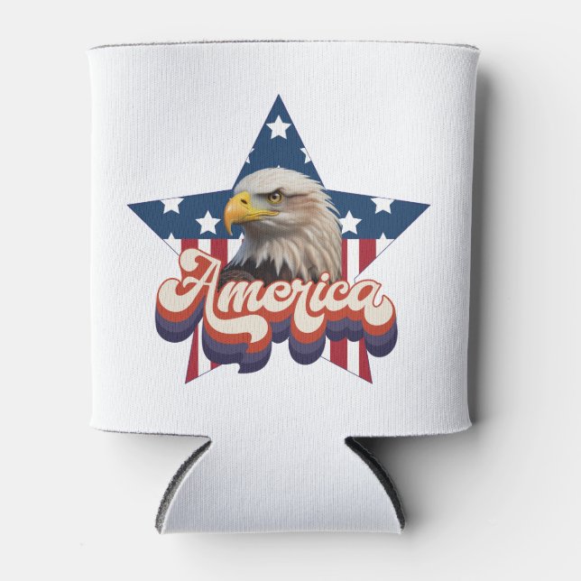 Porta-lata América, a beleza (Frente)