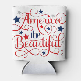 Porta-lata América, a beleza