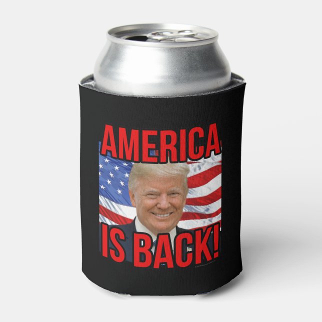 Porta-lata América é o Back Donald Trump American Flag SOTU (Can Front)