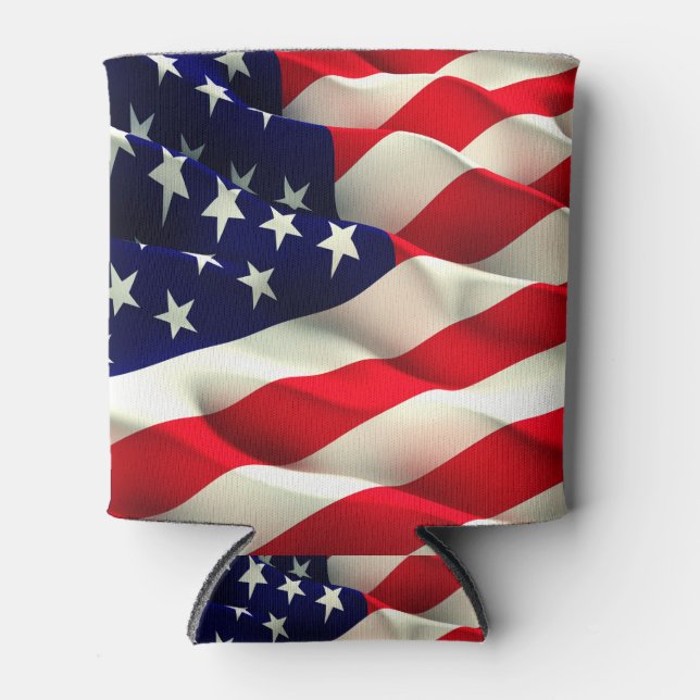 Porta-lata American Flag Can Coozie (Frente)