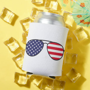 Porta-lata American Flag Sunglass