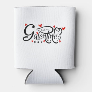 Porta-lata Amizade do Dia de os namorados de Galentine